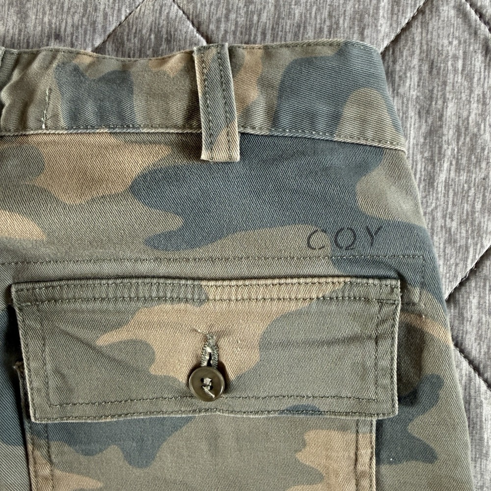 CQY Jungle Camo Utility Pants 26 (Actual 28x27) Military Cargo Fatigue USA Made - Picture 3 of 10